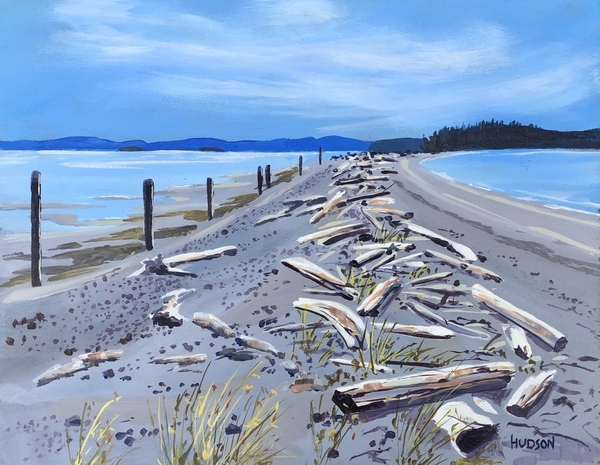 Summer time at Sidney Spit