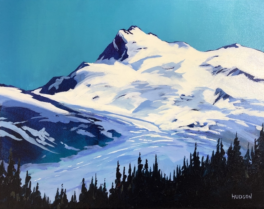 River of Ice, in the Coast Range beyond Pemberton
